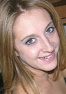 Blonde Amateur Girl Strips & Spreads 