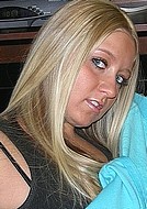Blonde Babe Models And Gives Blowjob