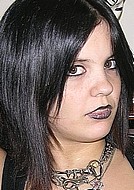 Naked Punk Rock Girl Modeling Nude