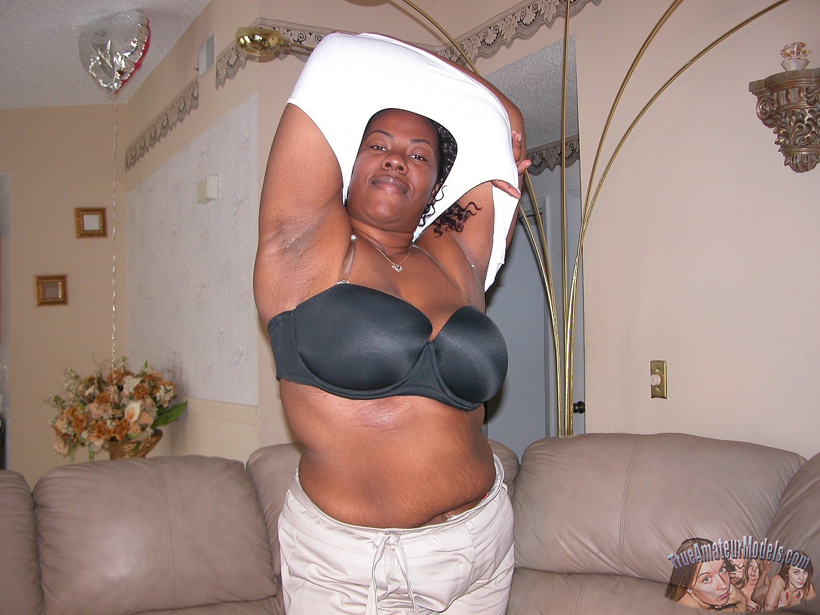 Fat Black Models Nude - Big Black BBW Woman Modeling Nude - TrueAmateurModes.com