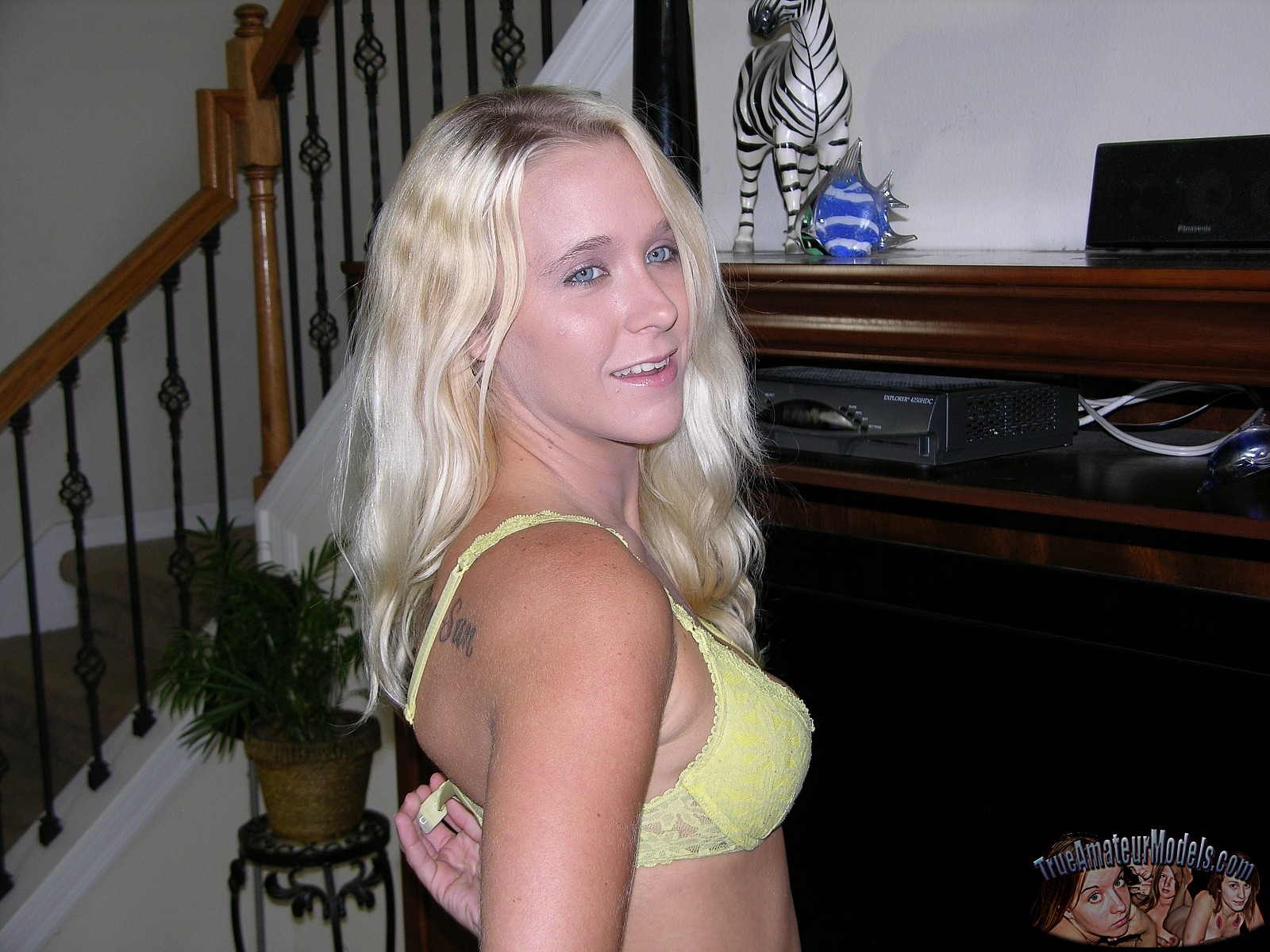 Amateur Nude Blonde Girl image